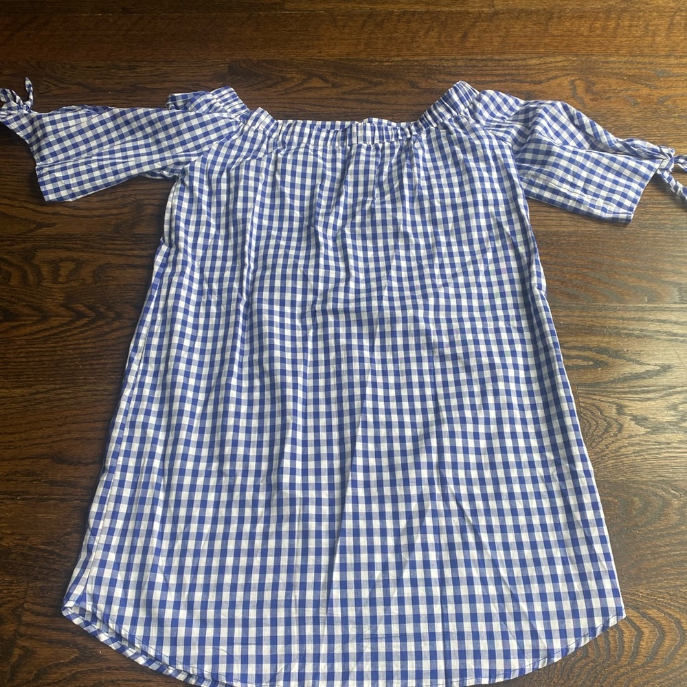 Like new Elan shift dress gingham - Picture 6 of 11